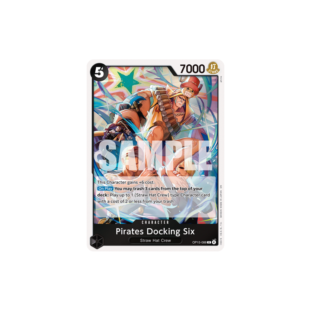 Pirates Docking Six - OP15-088 - R - Adventure On Kami's Island