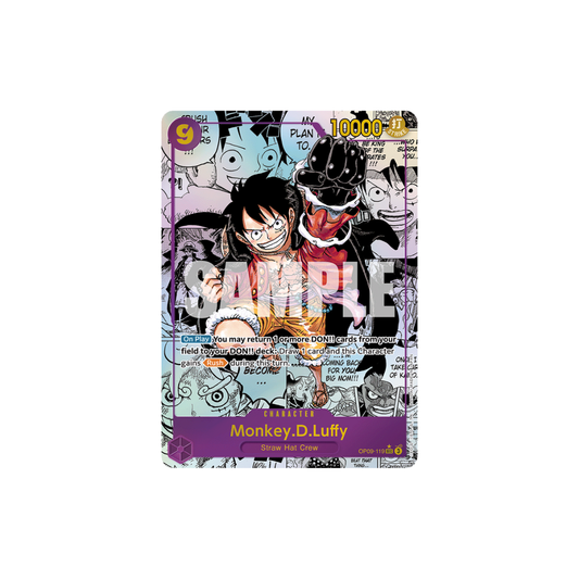 Monkey.D.Luffy - OP09-119 - SEC Manga - Emperors In The New World