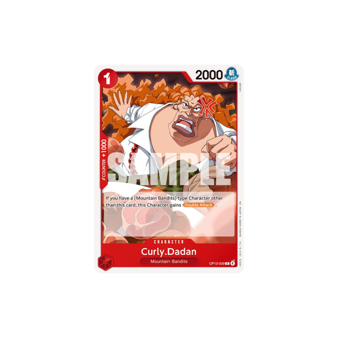 Curly.Dadan - OP13-009 - C - Carrying On His Will