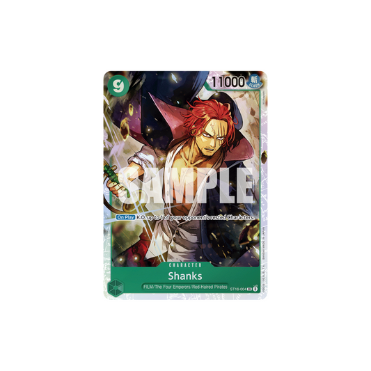 Shanks - ST16-004 - SR - Green Uta
