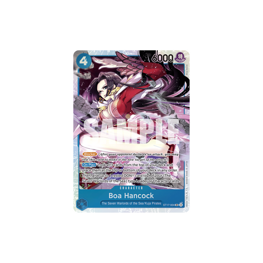 Boa Hancock - ST17-004 - SR - Blue Donquixote Doflamingo