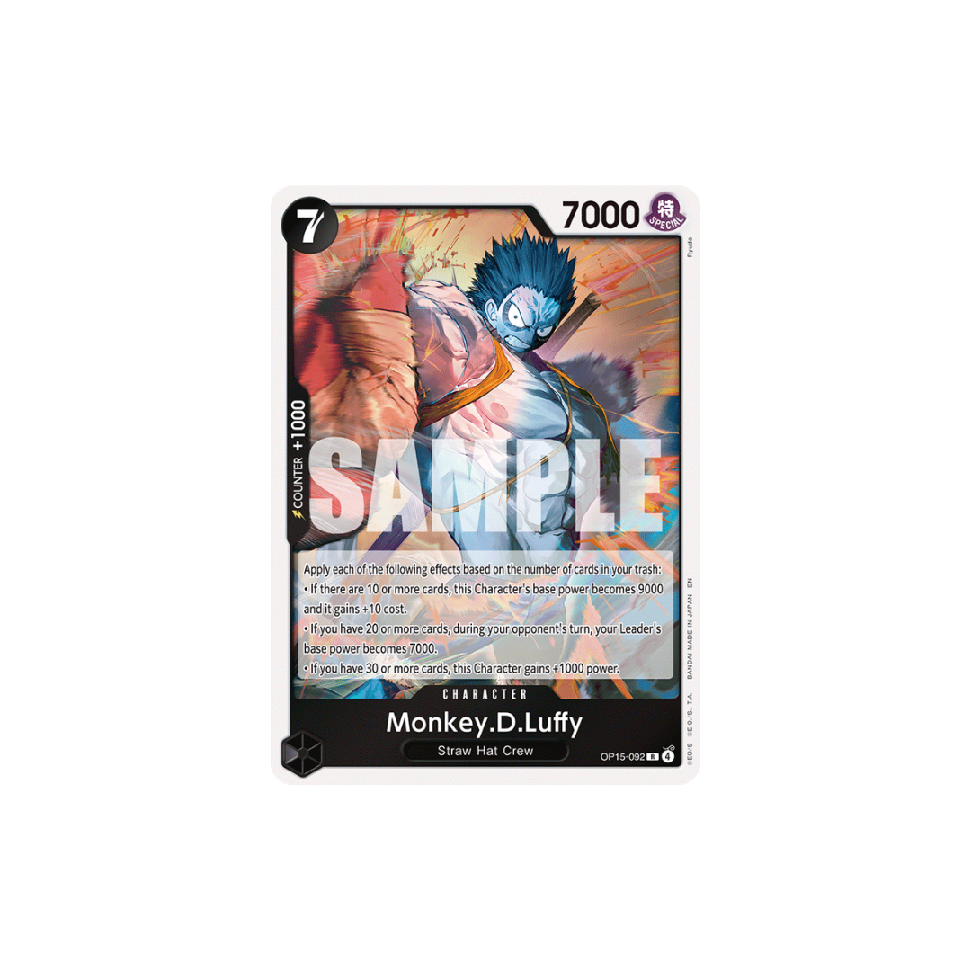 Monkey.D.Luffy - OP15-092 - R - Adventure On Kami's Island