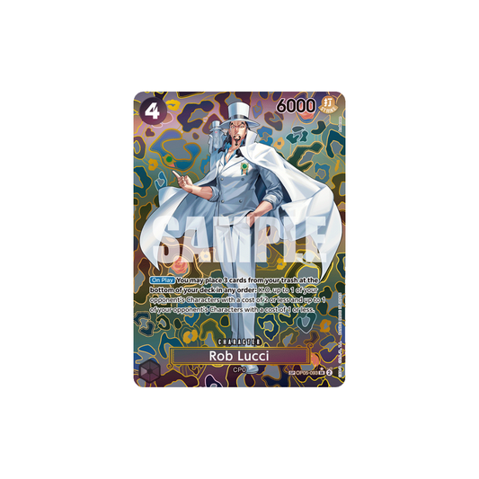 Rob Lucci - OP05-093 - SP - Emperors In The New World