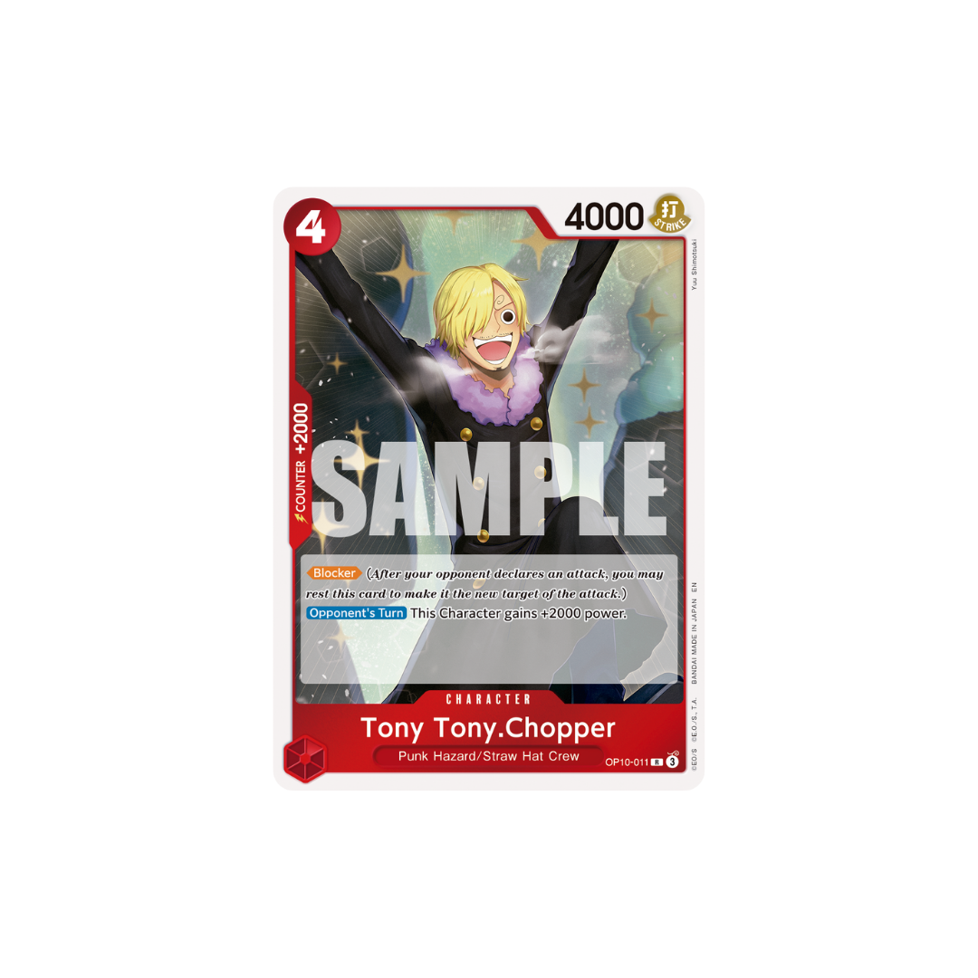 Tony Tony.Chopper - OP10-011 - R - One Piece Card The Best Vol.2