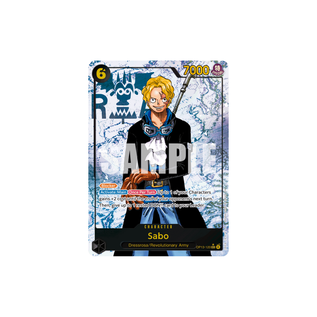 Sabo - OP13-120 - SEC Parallel - Carrying On His Will