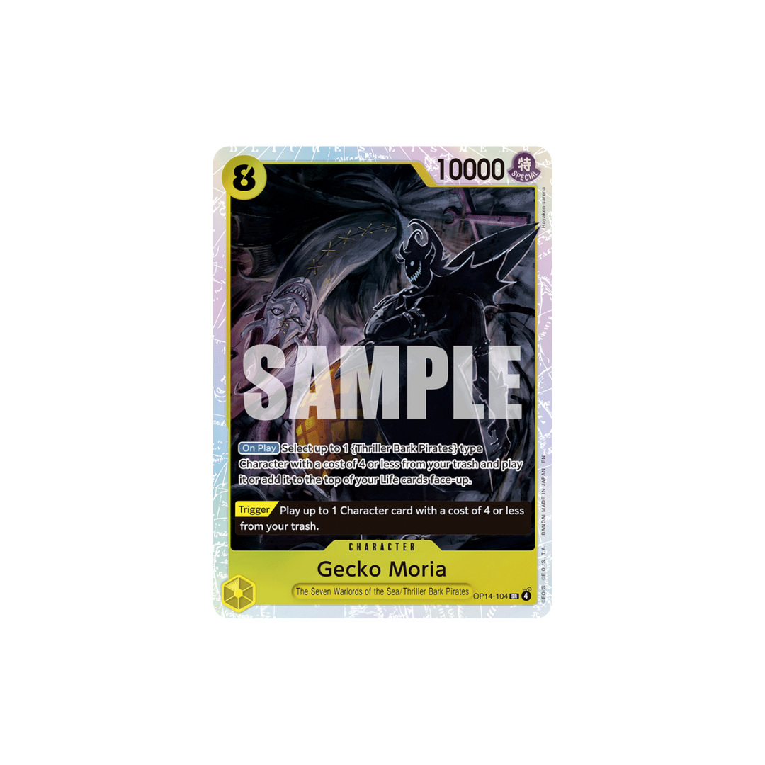 Gecko Moria - OP14-104 - SR - The Azure Sea's Seven