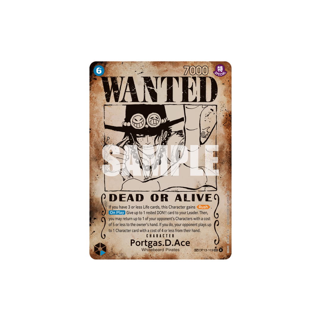 Portgas.D.Ace - OP13-119 - SP - Carrying On His Will