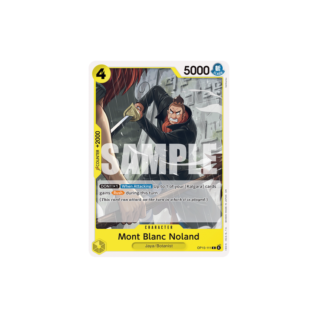 Mont Blanc Noland - OP15-111 - C - Adventure On Kami's Island