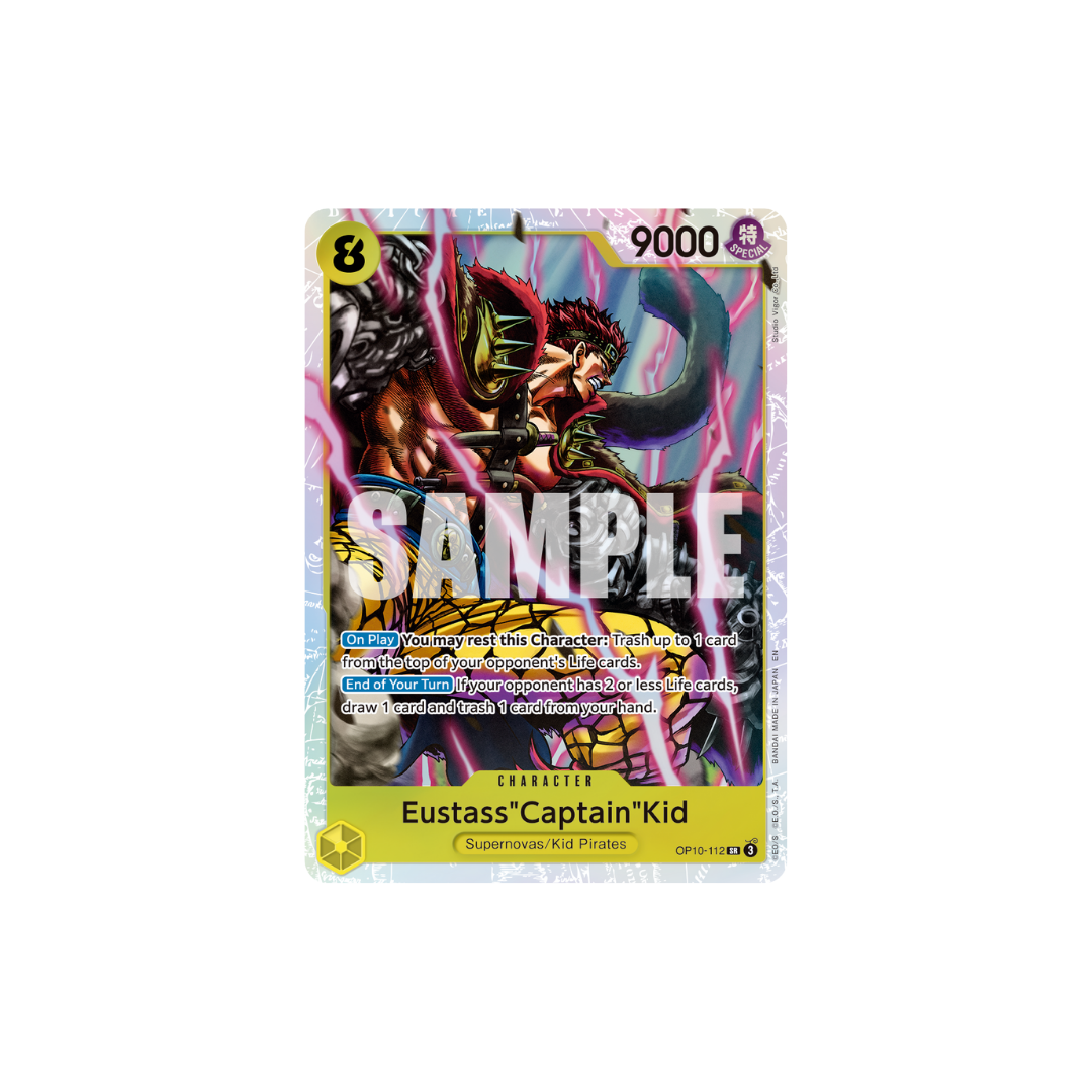 Eustass"Captain"Kid - OP10-112 - SR - One Piece Card The Best Vol.2