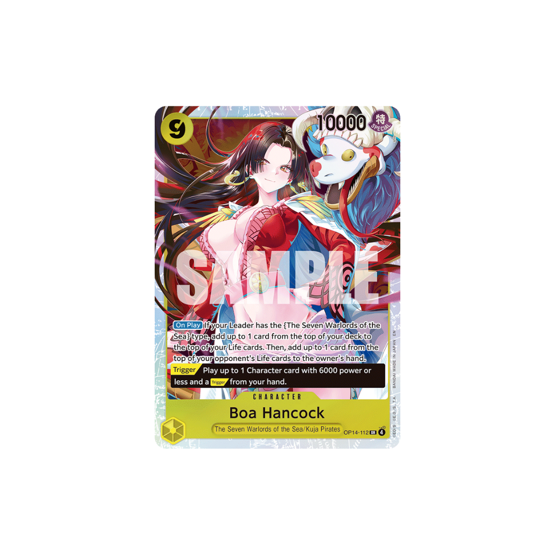 Boa Hancock - OP14-112 - SR - The Azure Sea's Seven