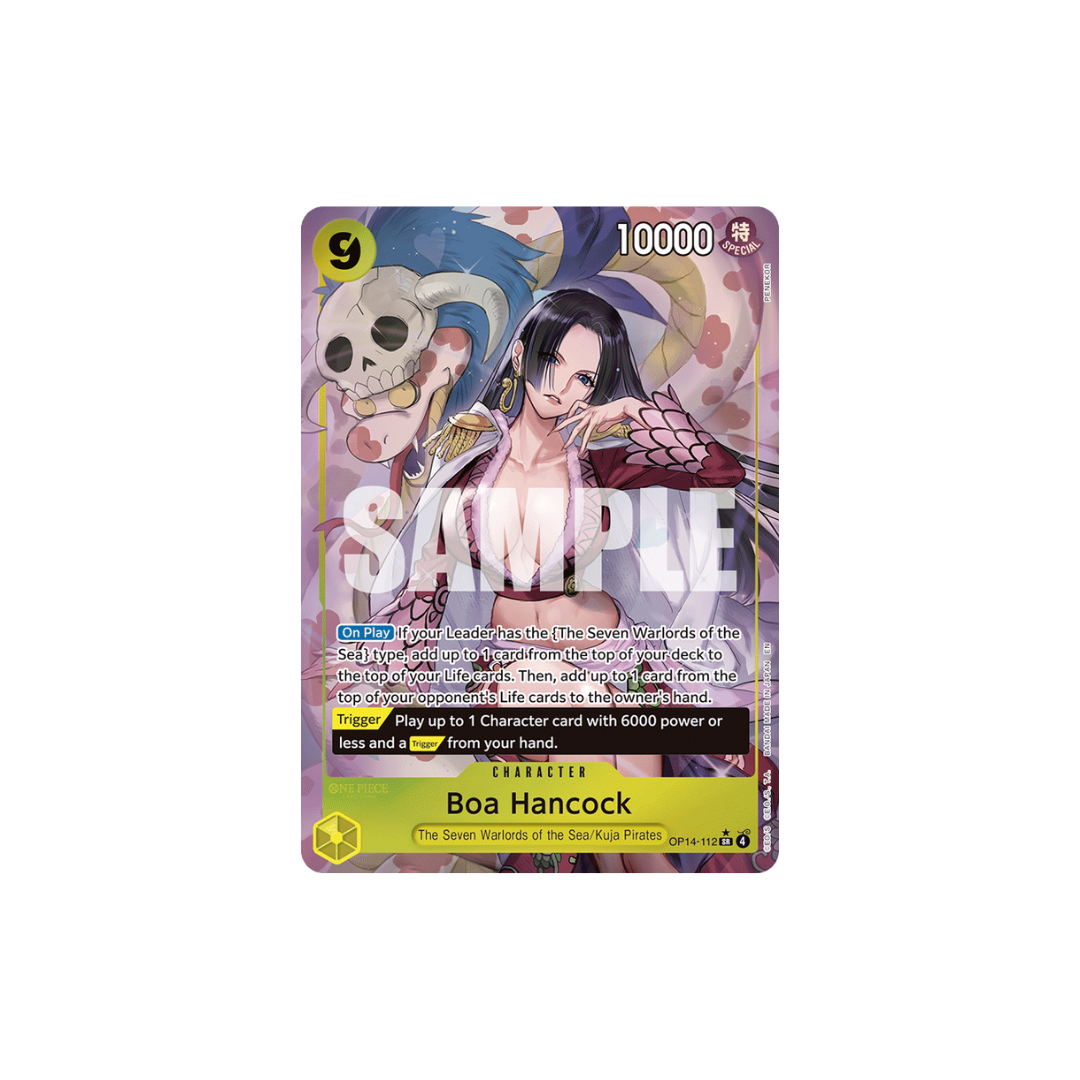 Boa Hancock - OP14-112 - SR Parallel - The Azure Sea's Seven
