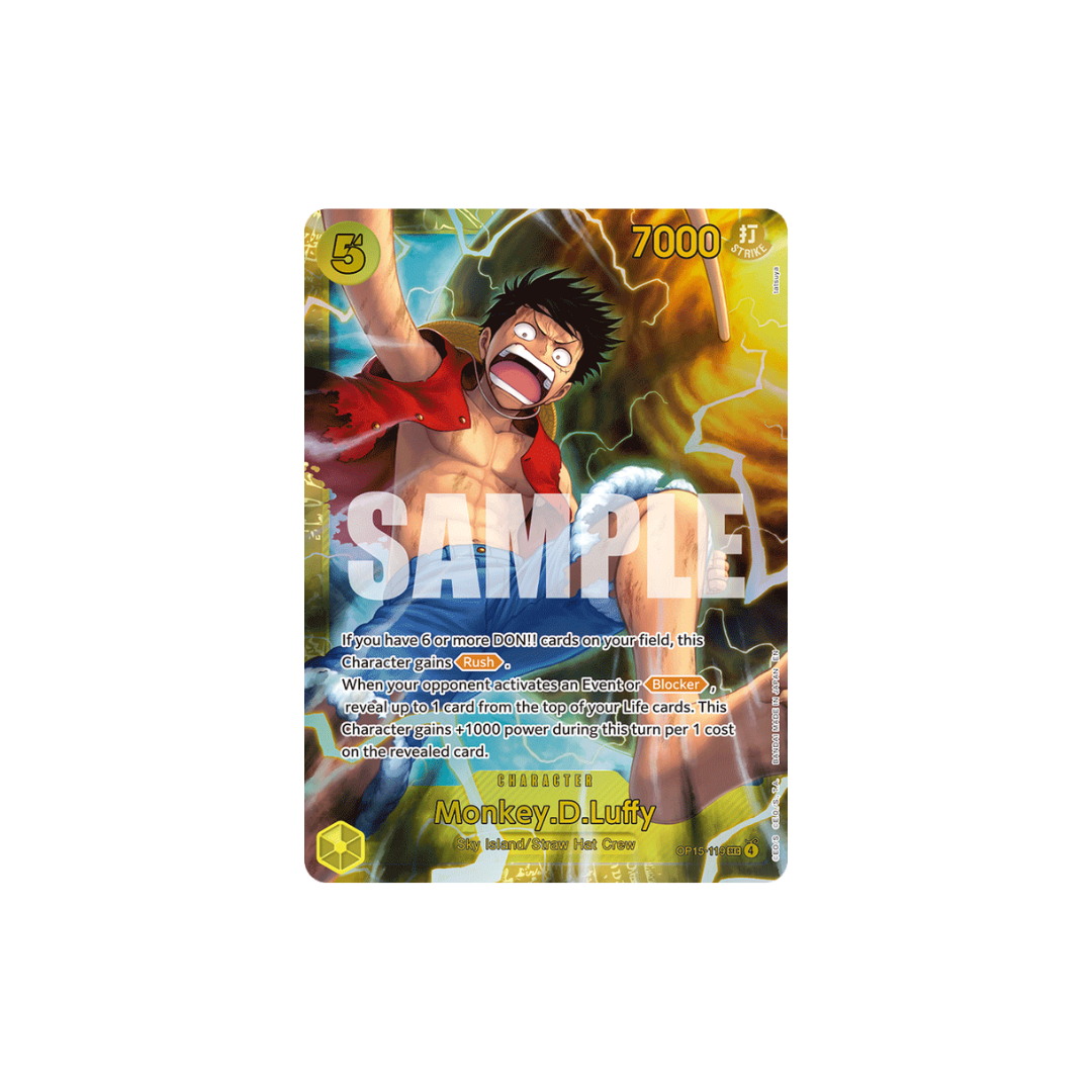 Monkey.D.Luffy - OP15-119 - SEC - Adventure On Kami's Island