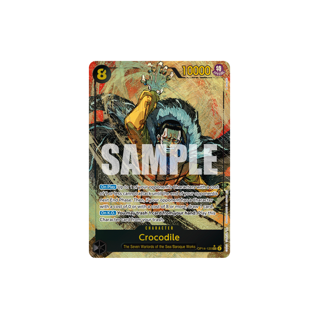 Crocodile - OP14-120 - SEC Parallel - The Azure Sea's Seven