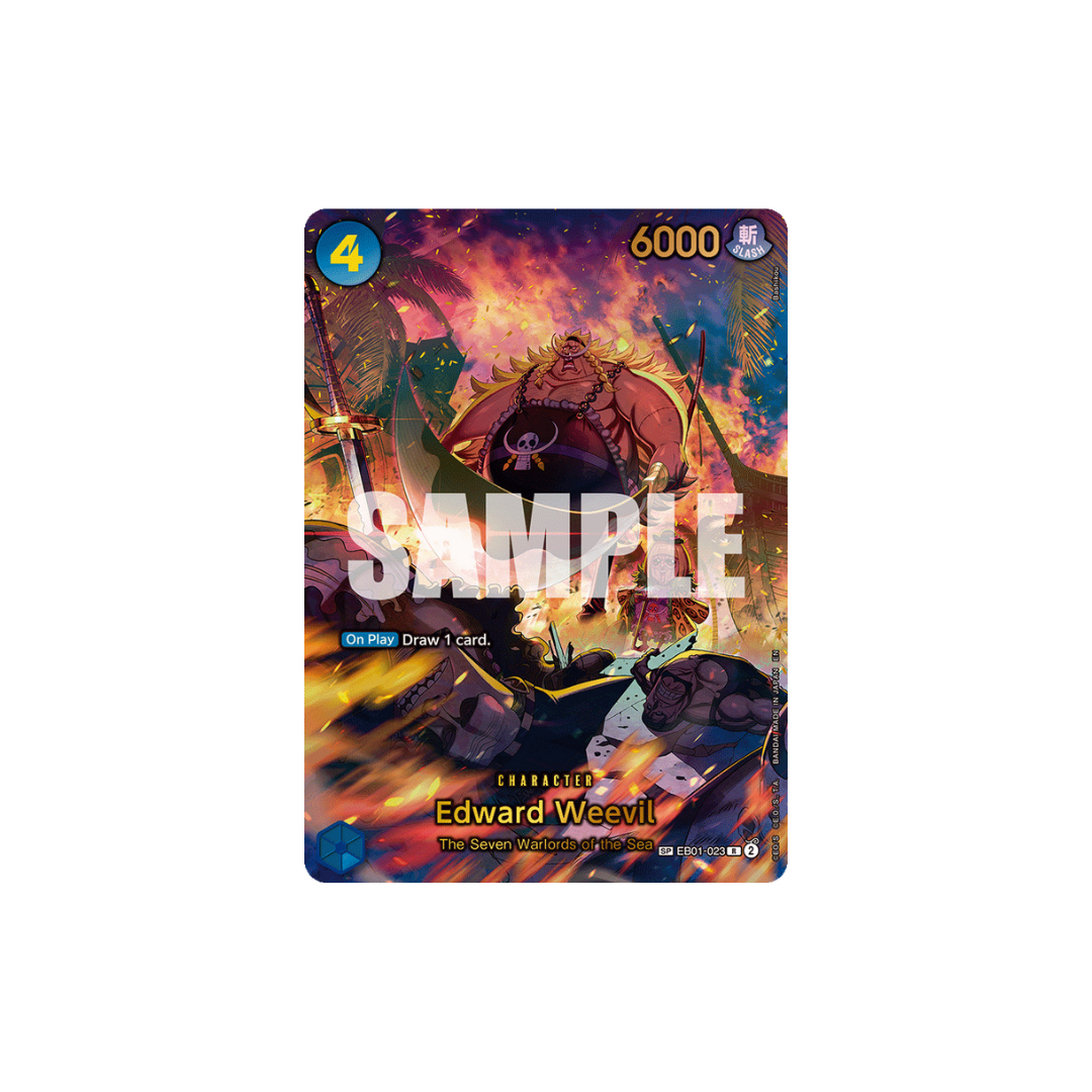 Edward Weevil - EB01-023 - SP - The Azure Sea's Seven