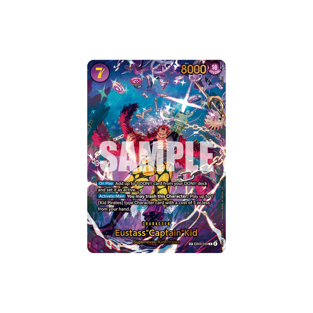 Eustass"Captain"Kid - EB04-039 - SP - The Azure Sea's Seven