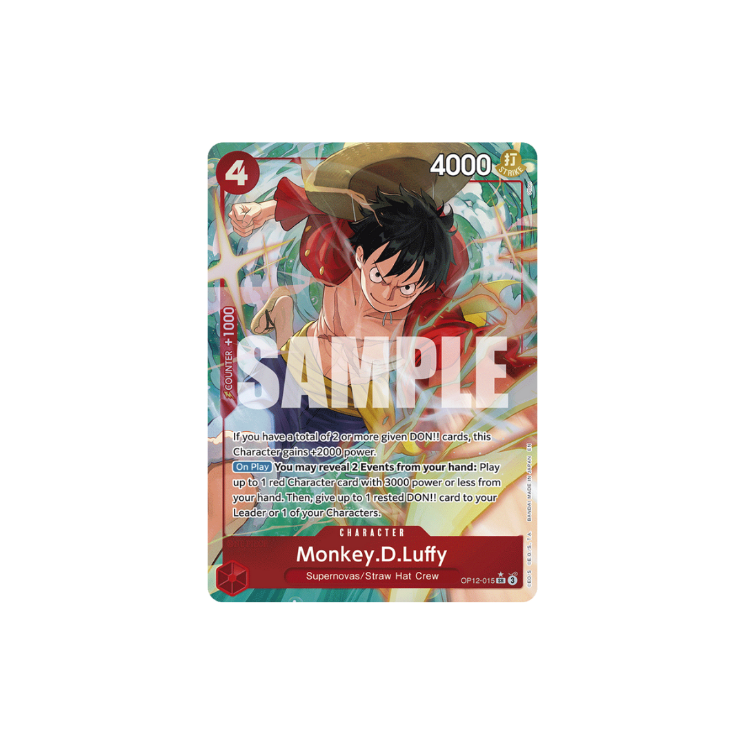 Monkey.D.Luffy - OP12-015 - SR Parallel - Legacy Of The Master