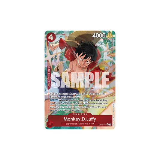 Monkey.D.Luffy - OP12-015 - SR Parallel - Legacy Of The Master