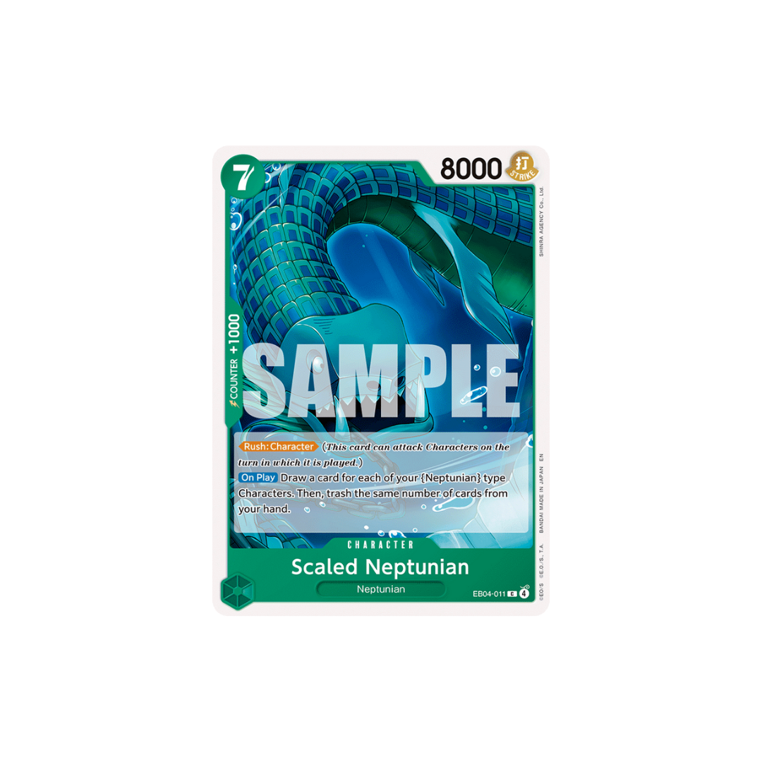 Scaled Neptunian - EB04-011 - C - The Azure Sea's Seven