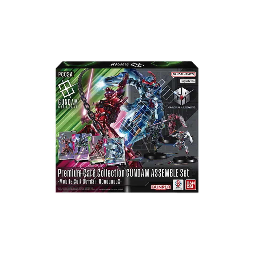 Premium Card Collection Gundam Assemble Set - Mobile Suit Gundam GQuuuuuuX [PC02A]