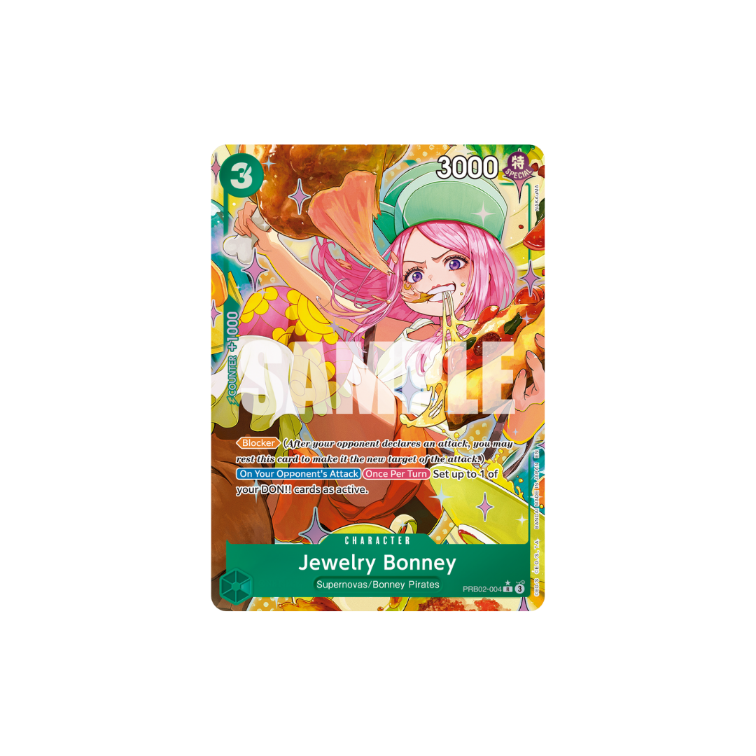 Jewelry Bonney - PRB02-004 - R Parallel - One Piece Card The Best Vol.2