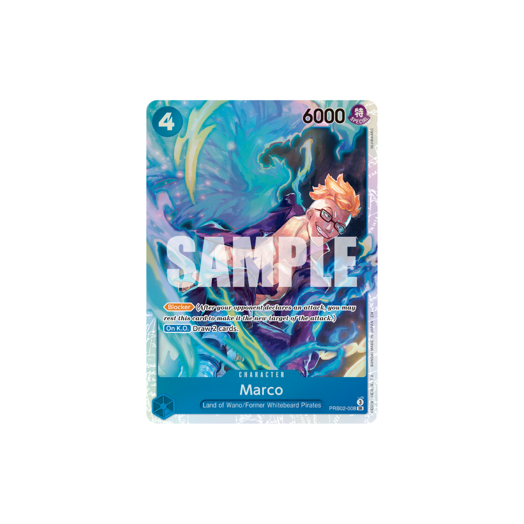 Marco - PRB02-008 - SR - One Piece Card The Best Vol.2