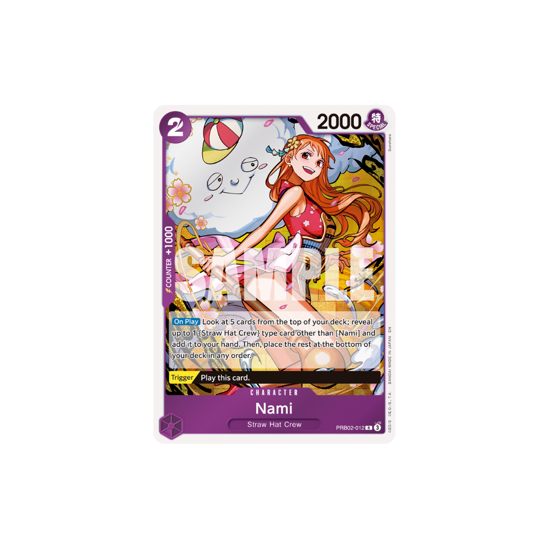 Nami - PRB02-012 - R - One Piece Card The Best Vol.2