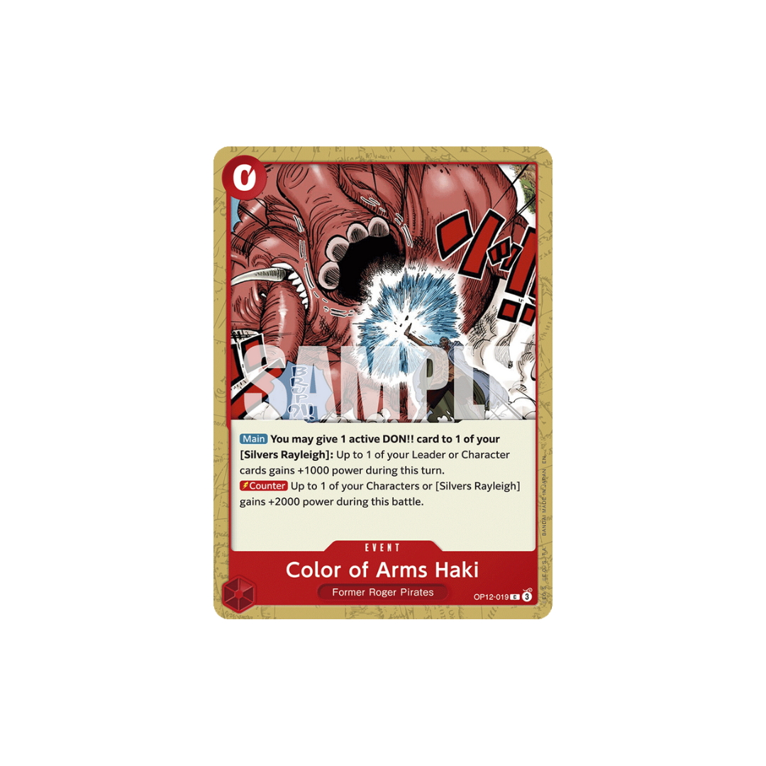 Colour of Arms Haki - OP12-019 - C - Legacy Of The Master