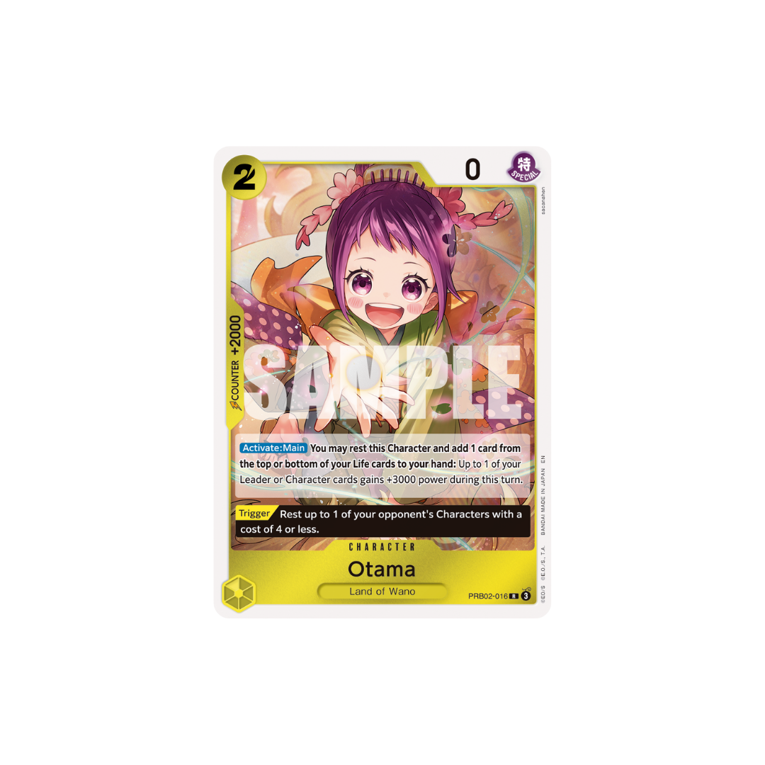 Otama - PRB02-016 - R - One Piece Card The Best Vol.2