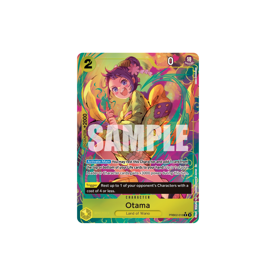 Otama - PRB02-016 - R Parallel - One Piece Card The Best Vol.2