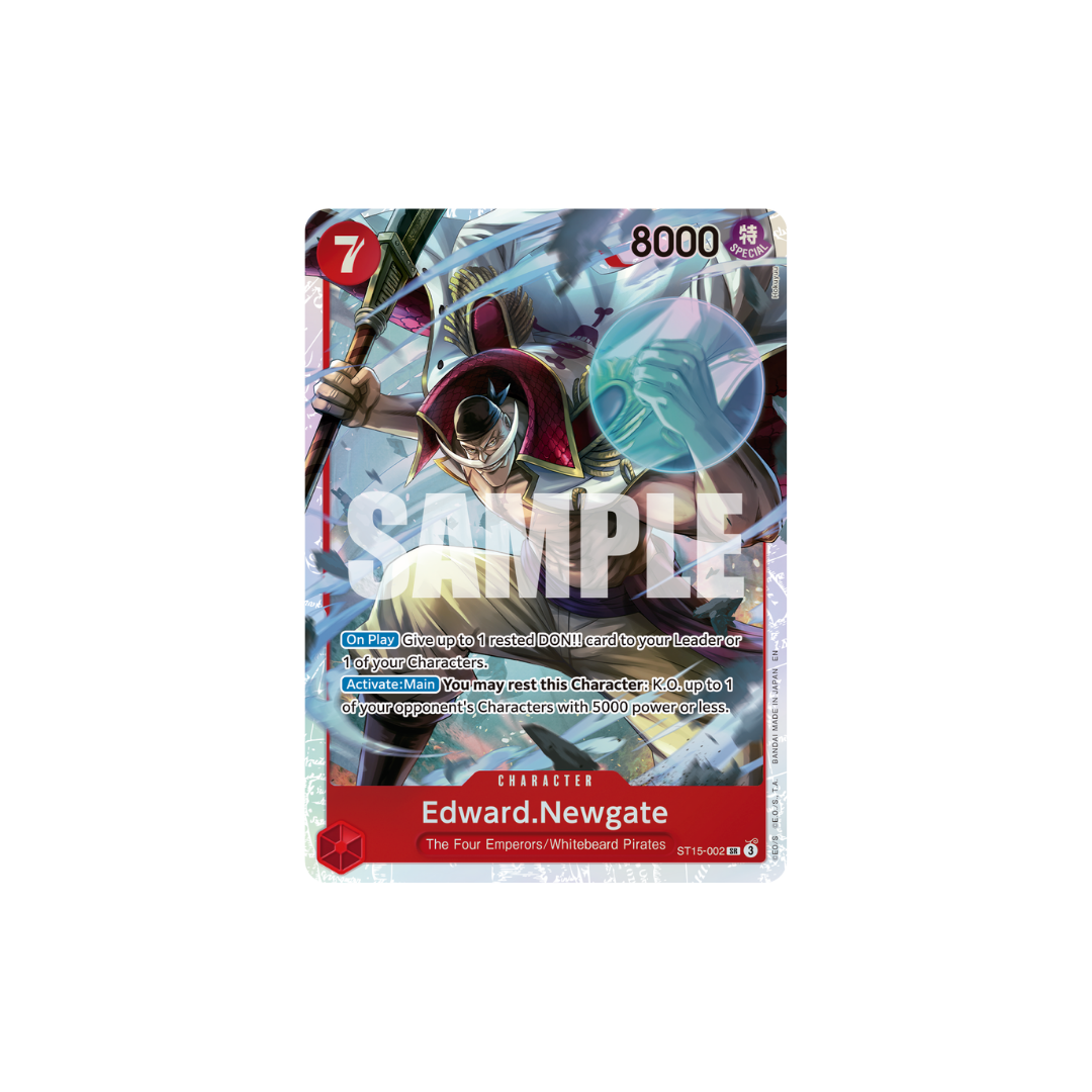 Edward.Newgate - ST15-002 - SR - One Piece Card The Best Vol.2