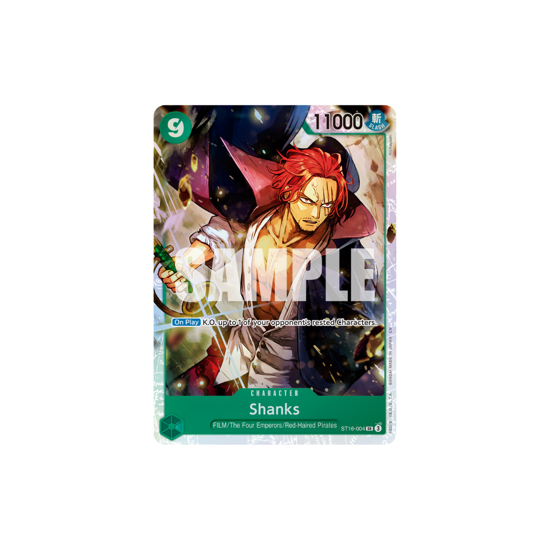 Shanks - ST16-004 - SR - One Piece Card The Best Vol.2