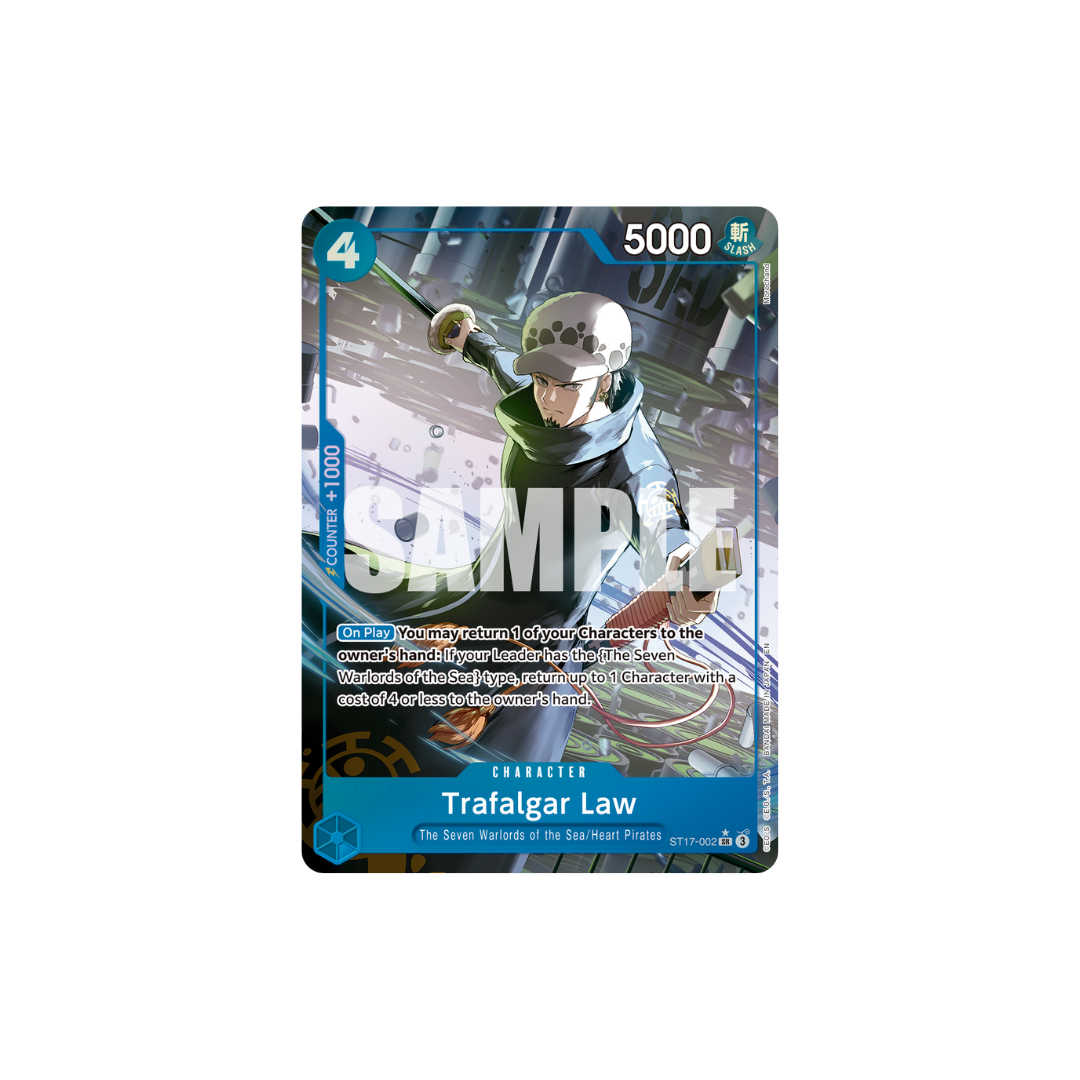 Trafalgar Law - ST17-002 - SR Parallel - One Piece Card The Best Vol.2