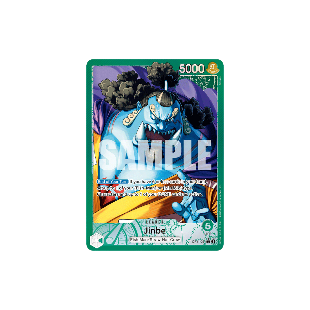 Jinbe - OP11-021 - L Parallel - A Fist Of Divine Speed