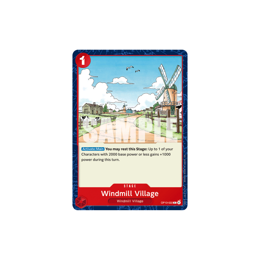 Windmill Village - OP13-022 - C - Carrying On His Will