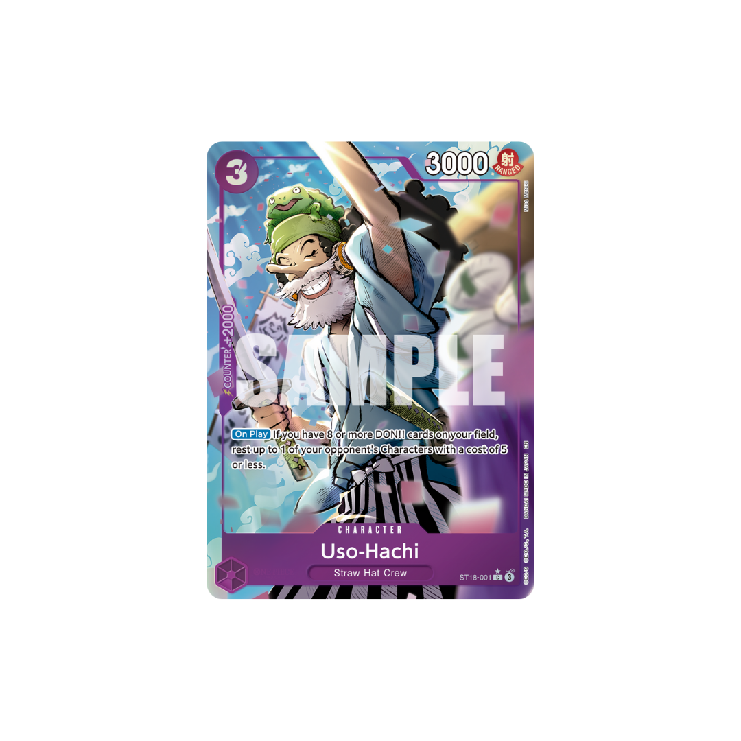 Uso-Hachi - ST18-001 - C Parallel - One Piece Card The Best Vol.2
