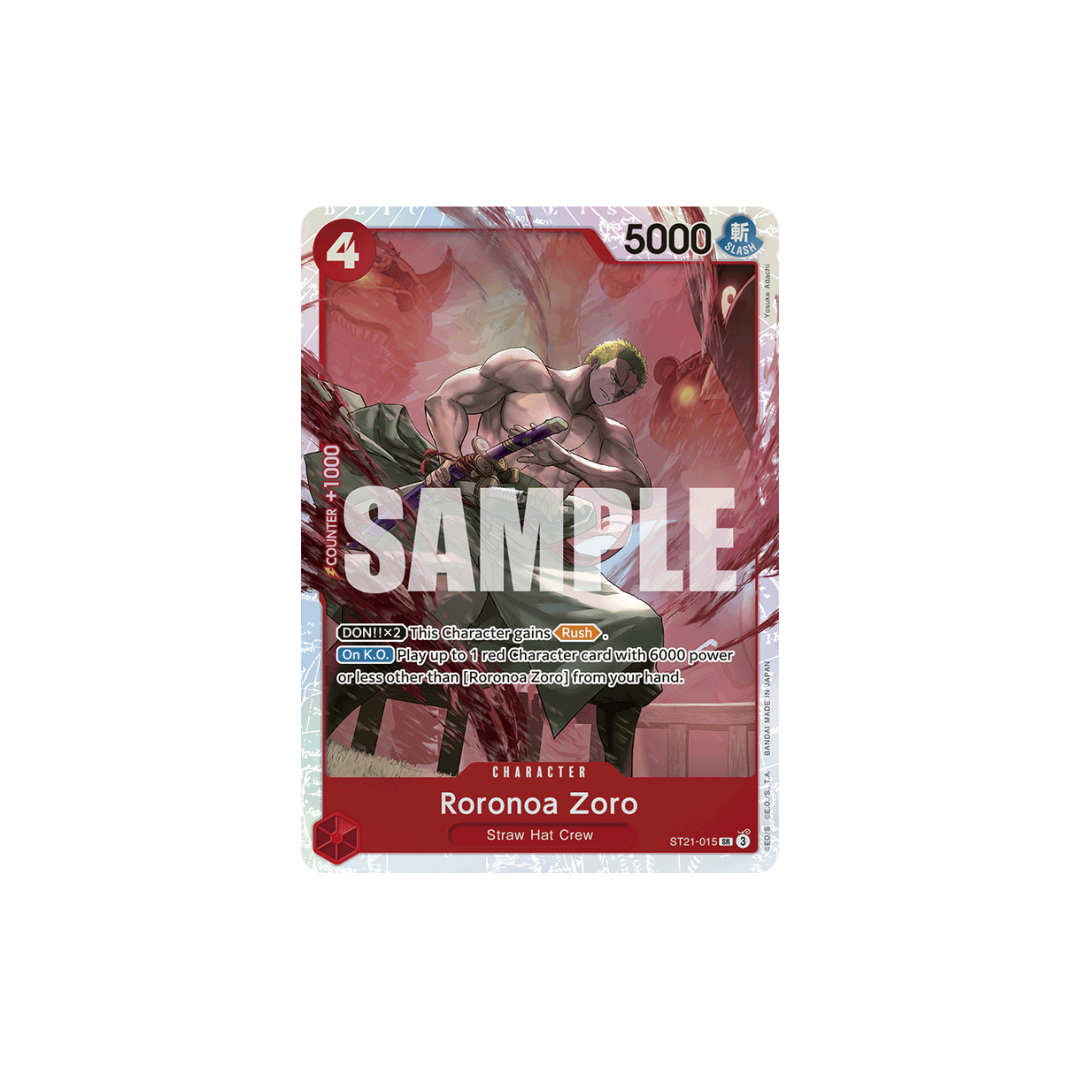 Roronoa Zoro - ST21-015 - SR - EX GEAR5