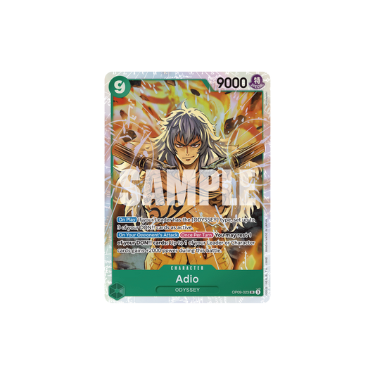 Adio - OP09-023 - SR - Emperors In The New World