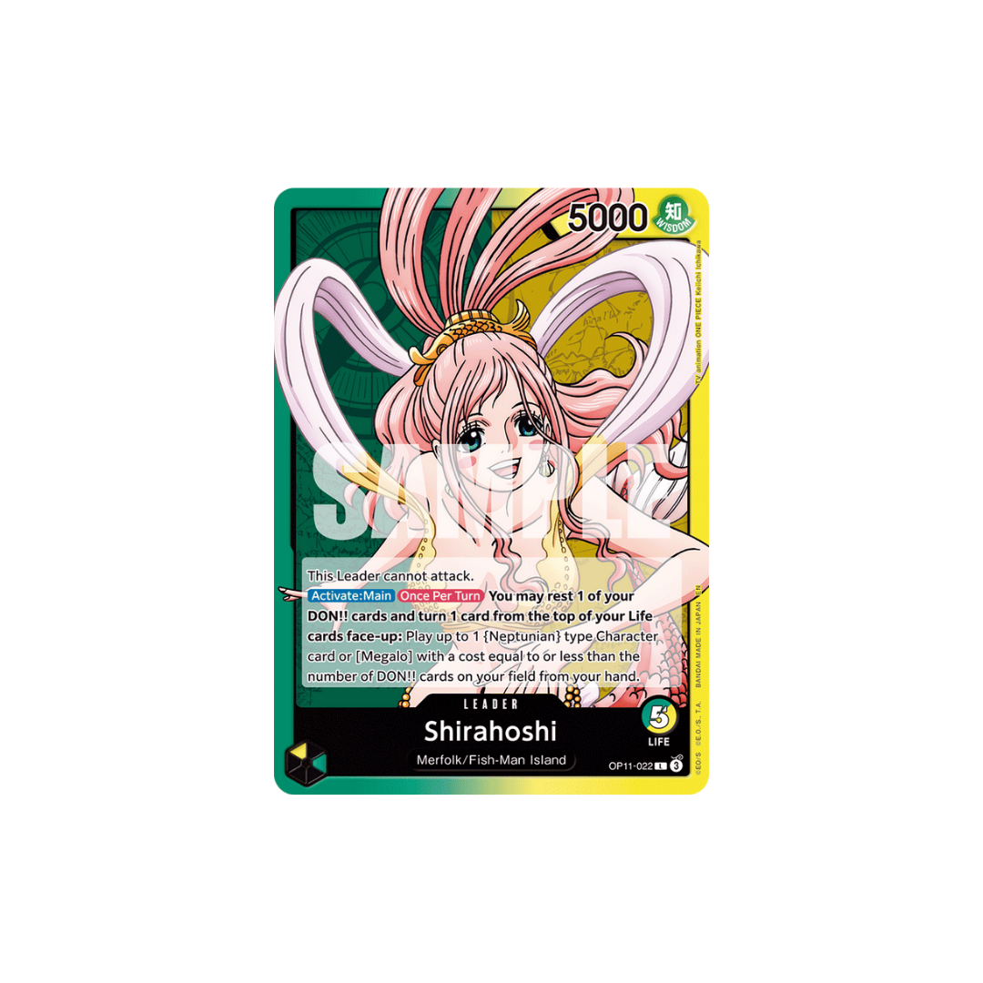 Shirahoshi - OP11-022 - L - A Fist Of Divine Speed