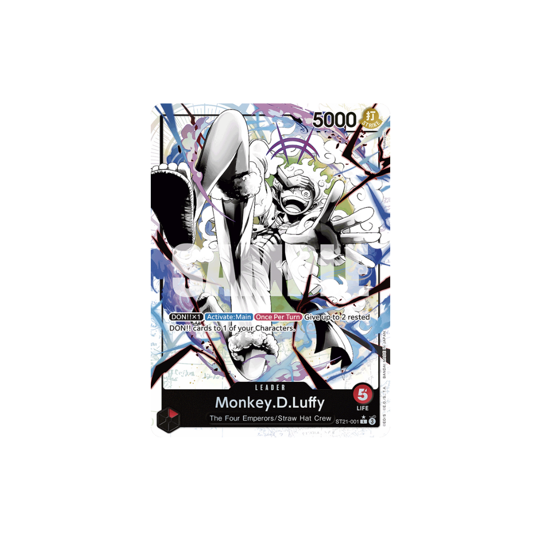 Monkey.D.Luffy - ST21-001 - L Parallel - EX GEAR5