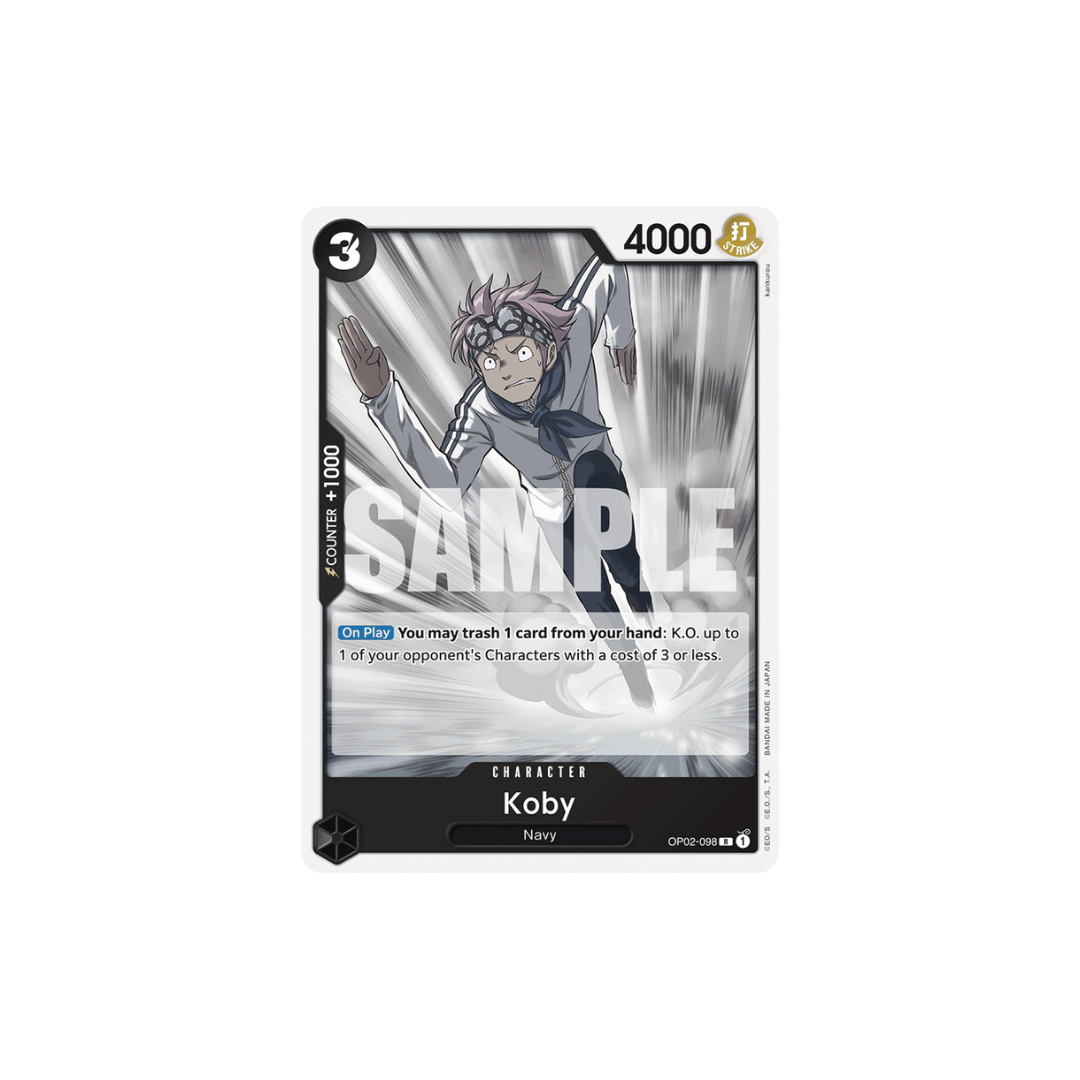 Koby - OP02-098 - R - Black Smoker