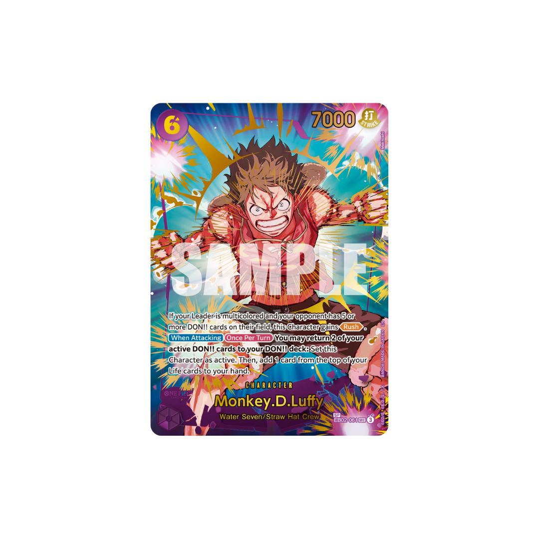 Monkey.D.Luffy - EB02-061 - SP - One Piece Card The Best Vol.2
