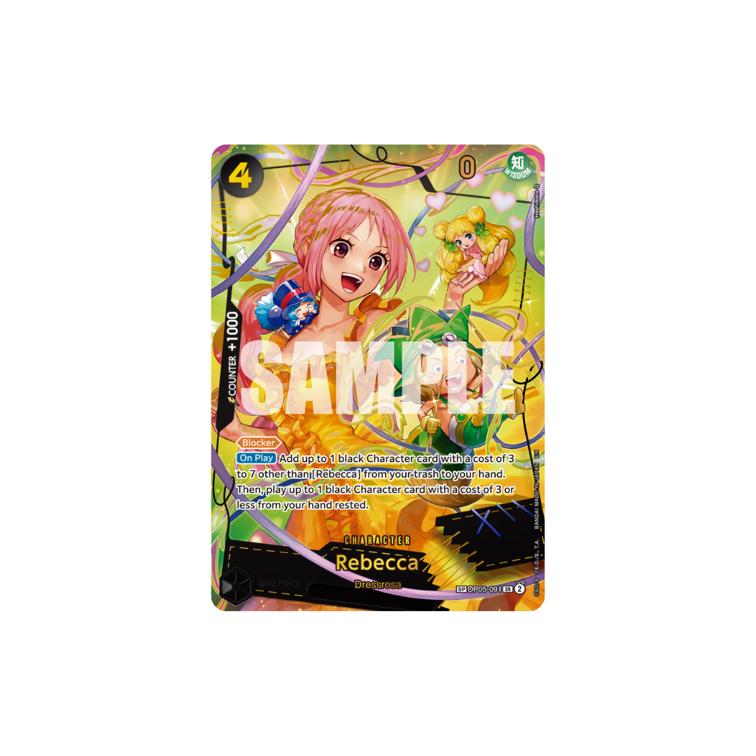 Rebecca - OP05-091 - SP - One Piece Card The Best Vol.2