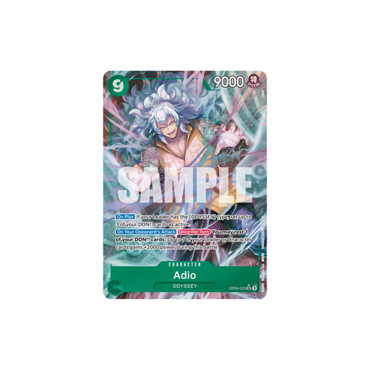 Adio - OP09-023 - SR Parallel - Emperors In The New World
