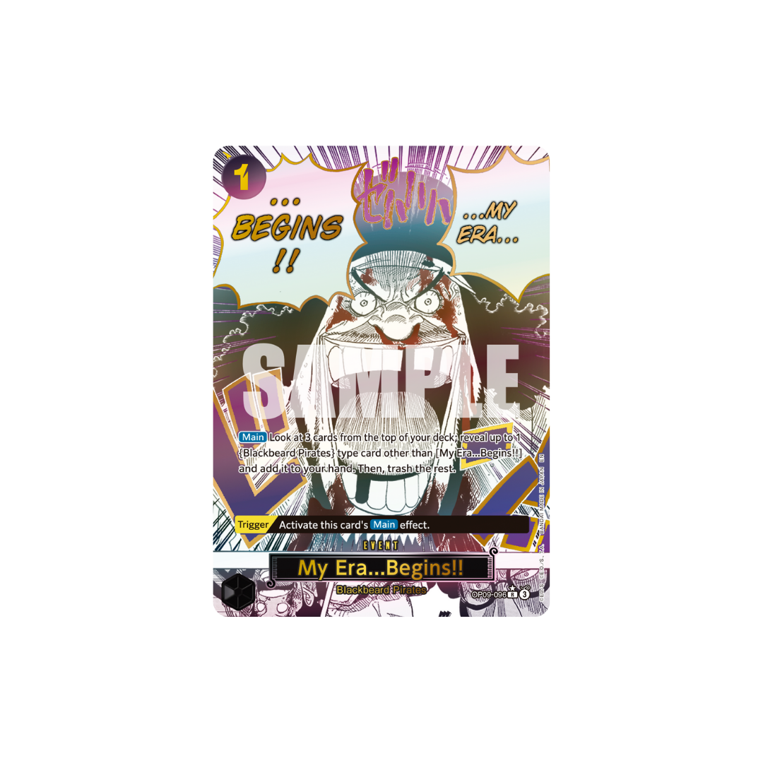 My Era...Begins!! - OP09-096 - SP - One Piece Card The Best Vol.2