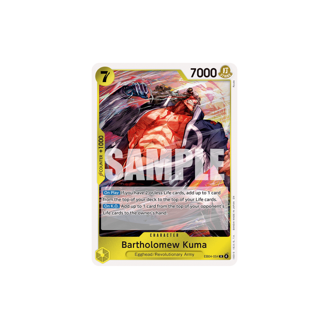 Bartholomew Kuma - EB04-054 - R - Adventure On Kami's Island