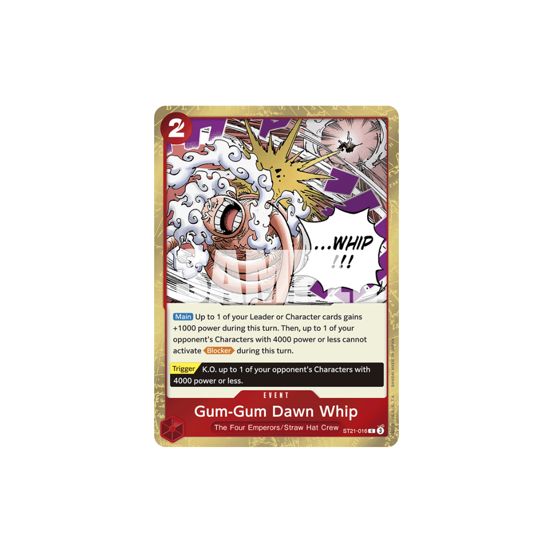 Gum-Gum Dawn Whip - ST21-016 - C - EX GEAR5