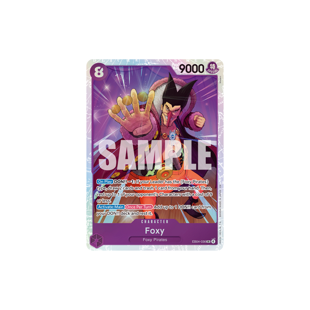 Foxy - EB04-036 - SR - The Azure Sea's Seven
