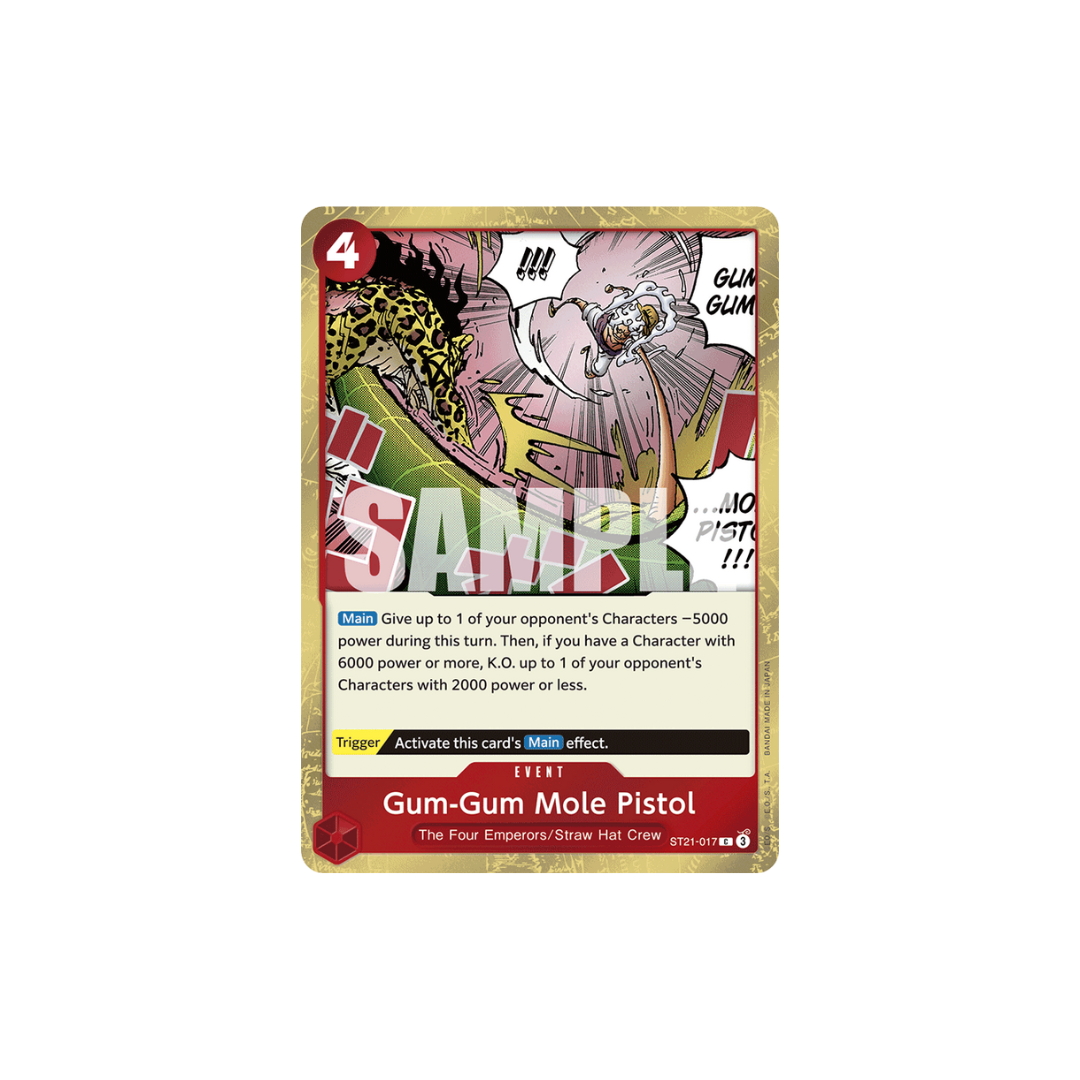 Gum-Gum Mole Pistol - ST21-017 - C - EX GEAR5