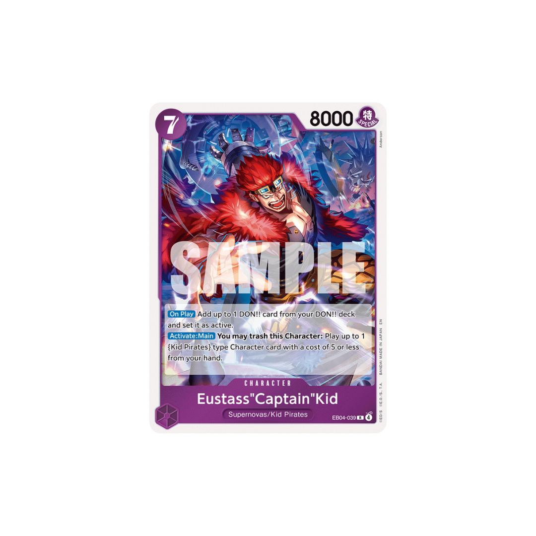 Eustass"Captain"Kid - EB04-039 - R - The Azure Sea's Seven