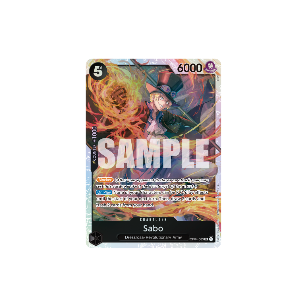 Sabo - OP04-083 - SR - One Piece Card The Best Vol.2